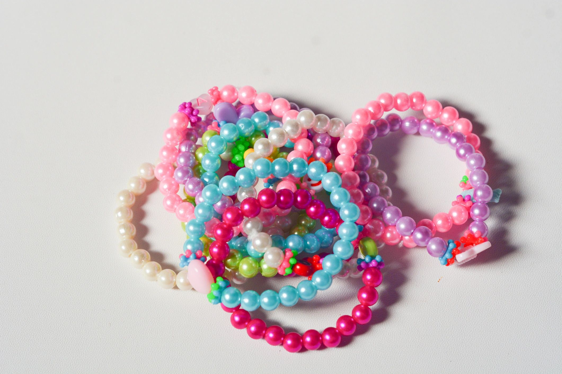 beaded hair tie for kids