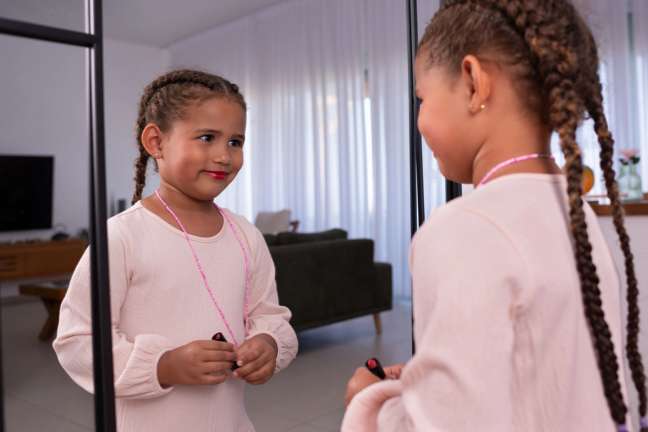 children dress up jewelry playful