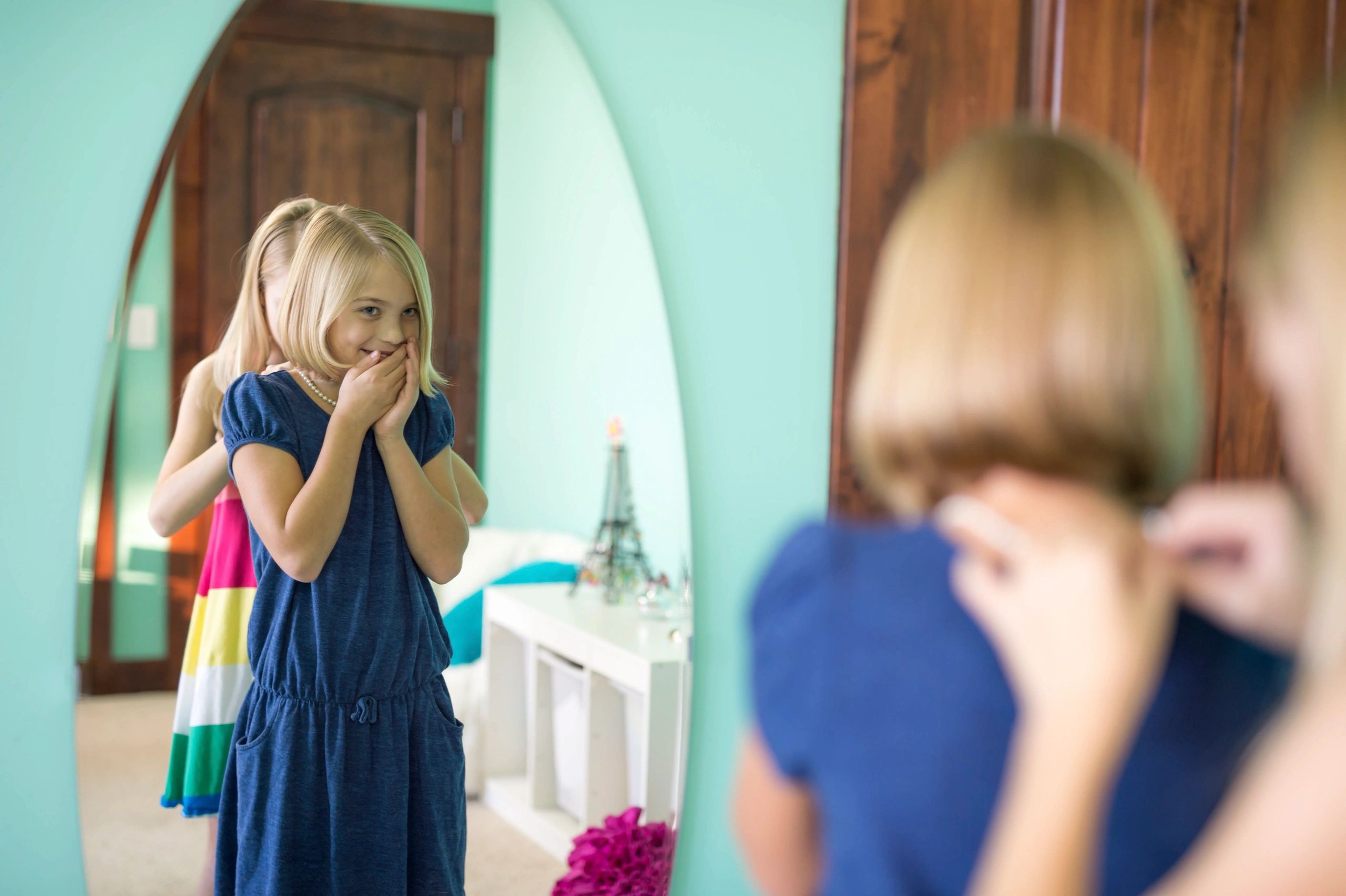 children dress up jewelry playful