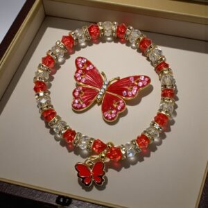 Ruby Flutter Bracelet