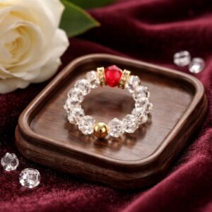Ruby Flutter Ring
