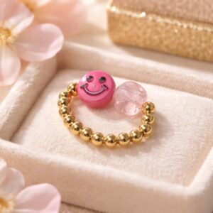 Pink Pop Happiness Ring