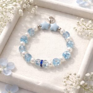 Blue Frost Pop Keychain