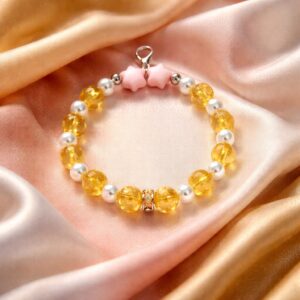 Golden Honey Drop Keychain