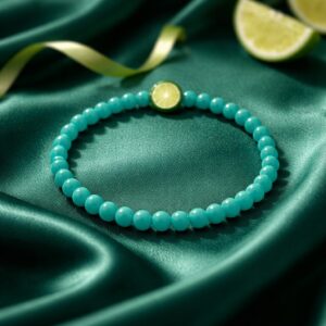 Zesty Lime Splash Bracelet