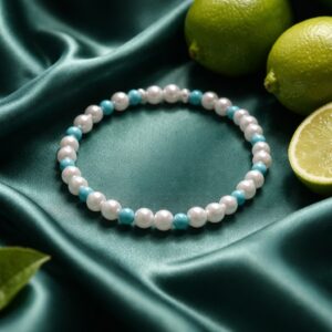 Zesty Lime Cream Spark Bracelet