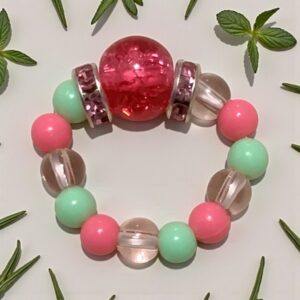 Strawberry Sugar Sparkle Ring