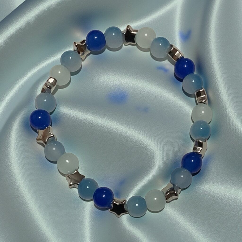 Blue Galaxy Glow Bracelet