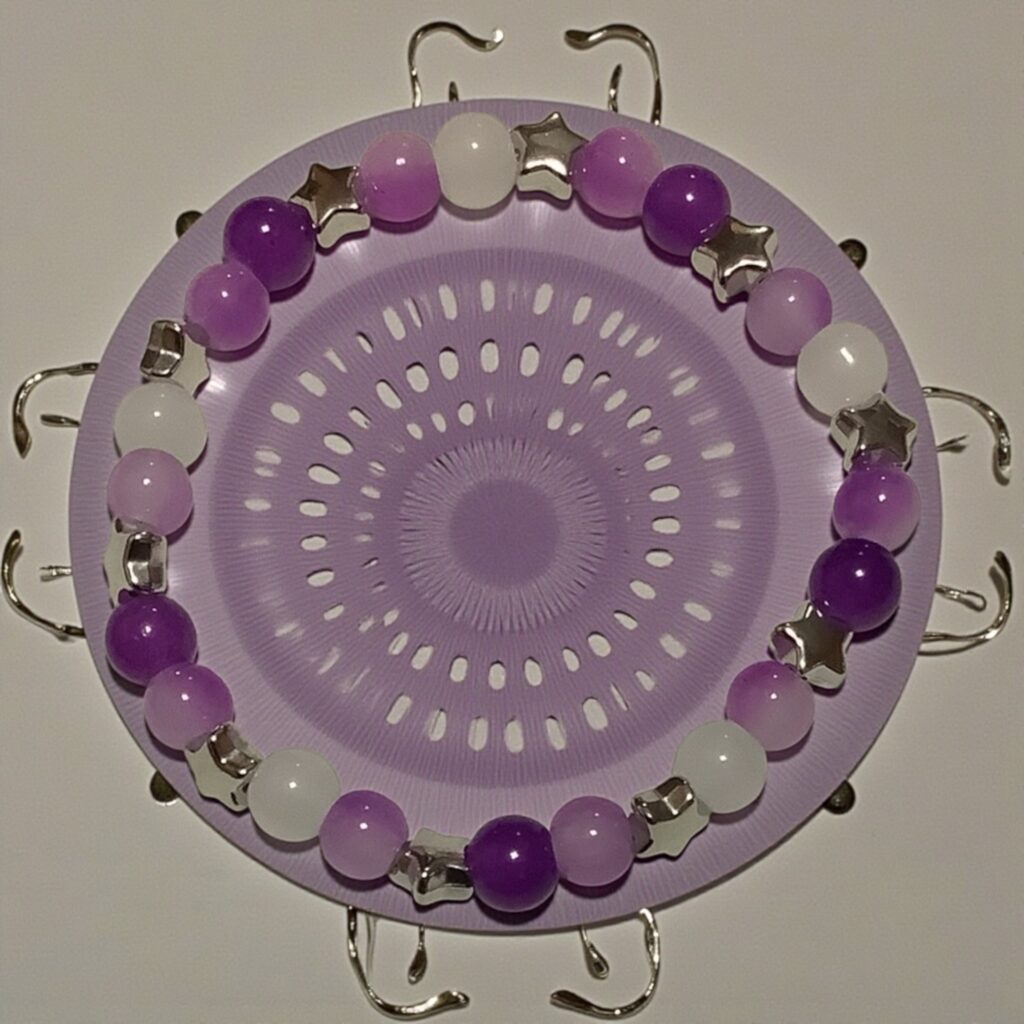 Lavender Star Kiss Bracelet