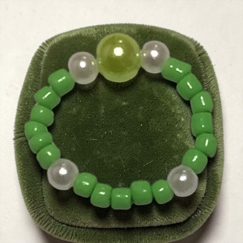 Lime Luxe Sparkle Ring