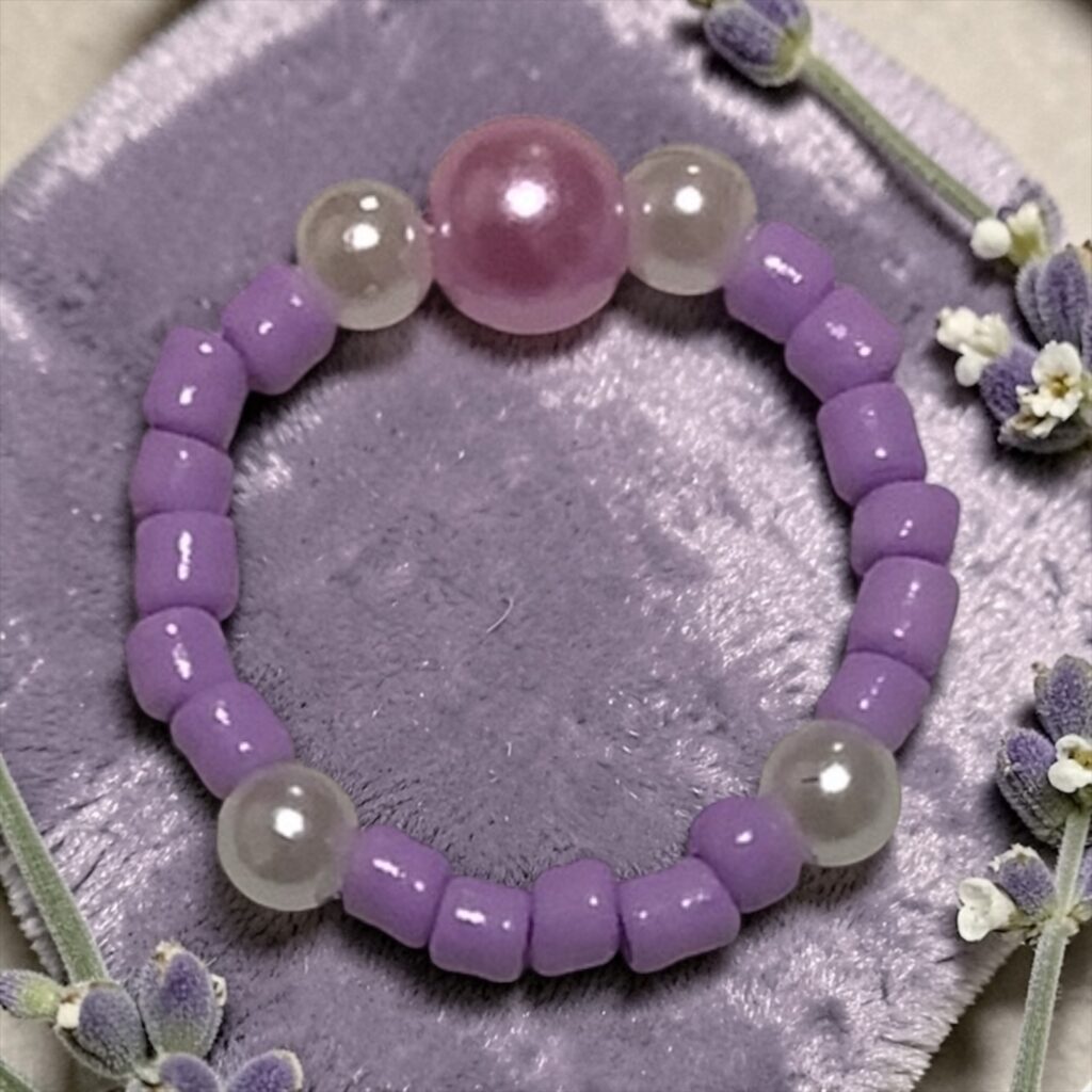 Plum Melon Mist Ring
