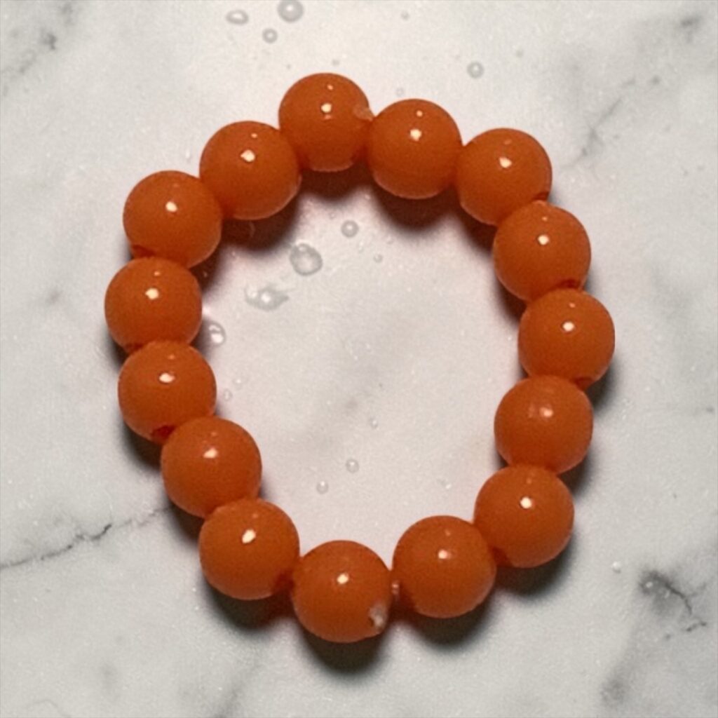 Carrot Glow Pop Ring